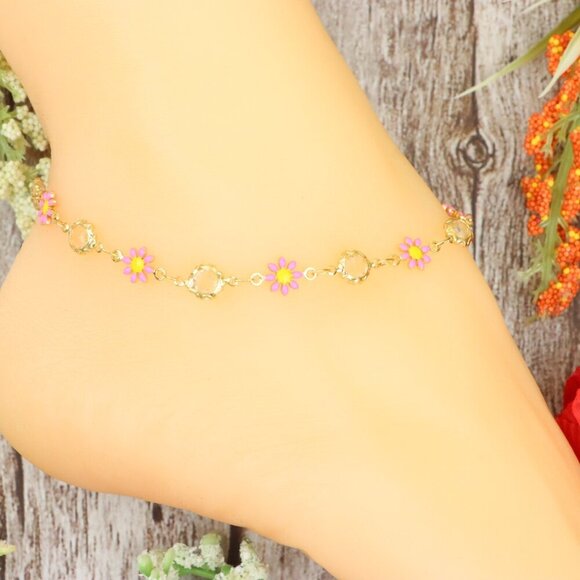 "Dainty Anklet for Women – Elegant Everyday Jewelry & Perfect Gift | MLCRC1265 - Picture 4 of 10